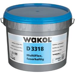 WAKOL D 3318 MultiFlex, волокнистый клей, 6 кг