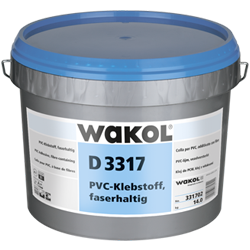 WAKOL D 3317 Клей для ПВХ-покрыти, волокнистый клей